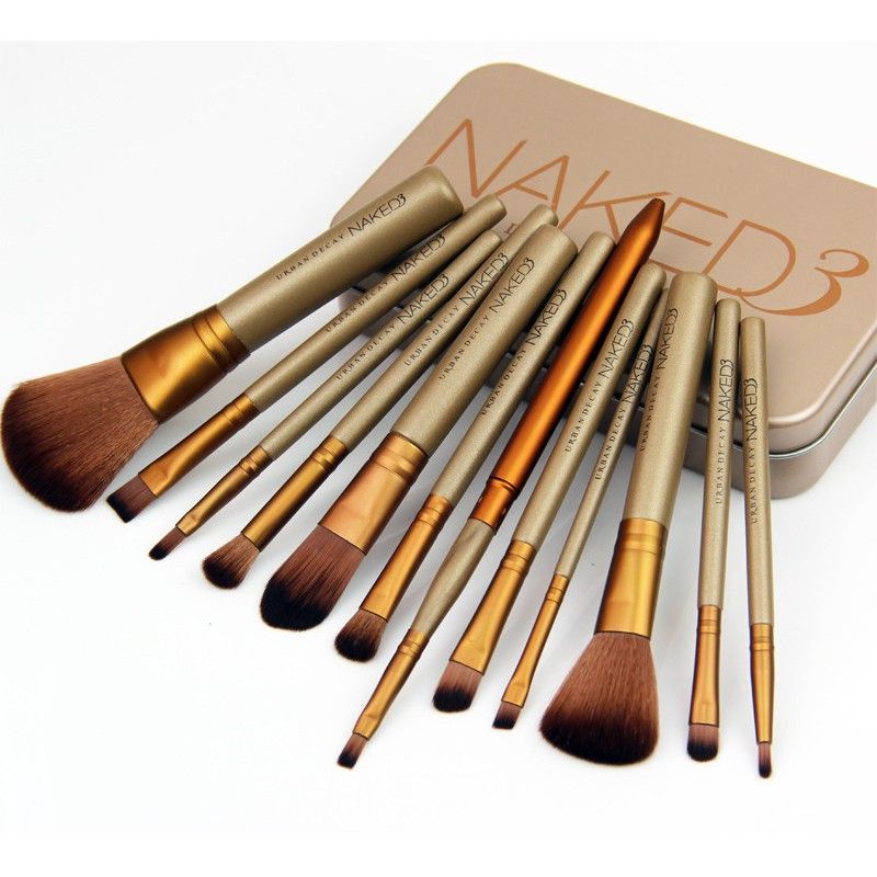 Kuas Make Up NAK3D5 Brush Makeup Isi 12 Pcs Set Alat