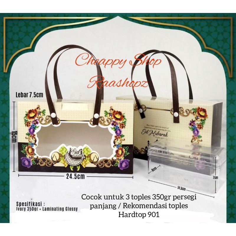 

Populer>>> Tas | Tas hampers | Tas kue lebaran | Box Lebaran 3 Toples 350gr persegi panjang Box idul fitri Toples persegi Box Lebaran Kue Kering Box Cookies Lebaran Box Hampers Ramadhan Kotak Lebaran Dus Lebaran Packaging Lebaran Idul Fitri