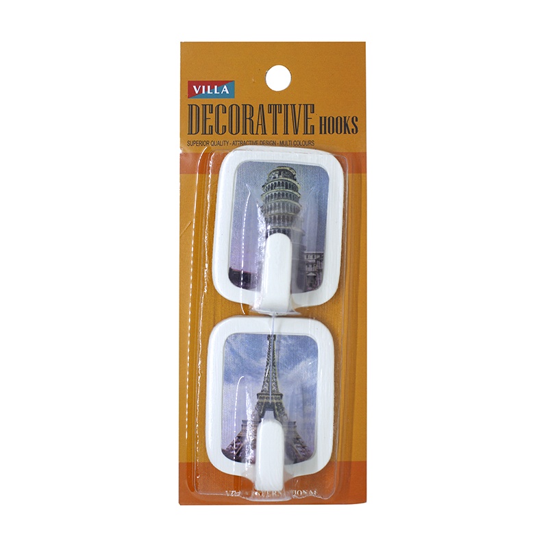 KtmStore Villa Deco Hook 1008 Bunga Gantungan baju Kail Tempel 2201-1008