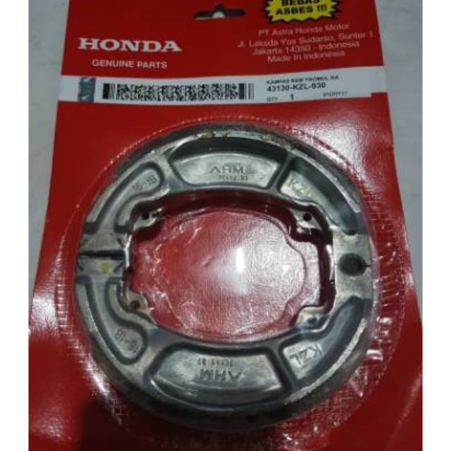 PROMO KAMPAS REM BELAKANG VERZA ORI