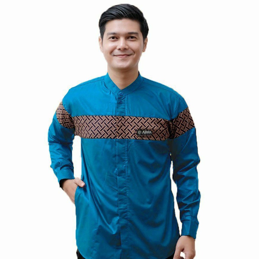 koko pria lengan panjang / Baju Koko sultan / kemeja koko TERBARU 2022