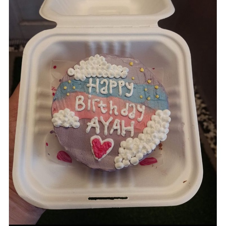 

Mini Cake Korean Lunch Box Home Made 10cm