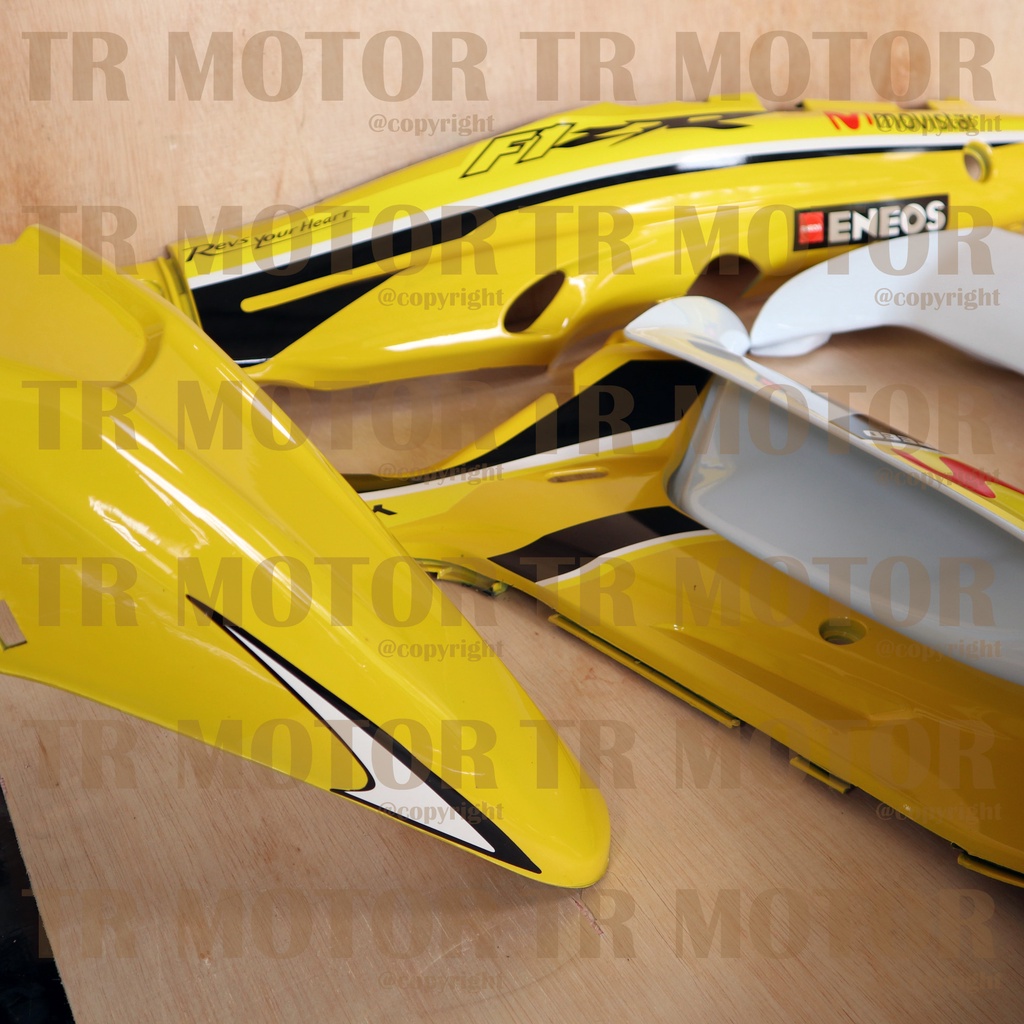 Cover Body Fizr F1zr Movistar Kuning Full Set Halus Cover Bodi Yamaha Fiz r