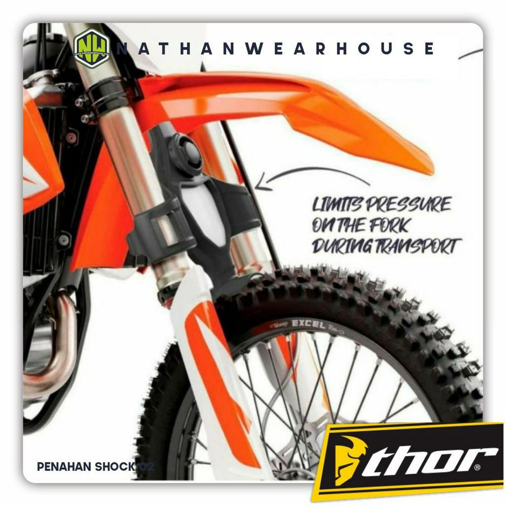 Penahan Shock Depan Fork Saver Motor Trail USD CRF KLX YZ KTM 02