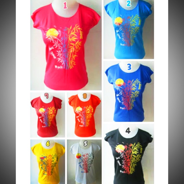  Kaos  Bambu  Bali  Kaos  Cewek Bambu  Bali  Shopee Indonesia