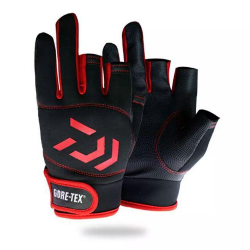sarung tangan Glove daiwa memancing bersepeda waterproof