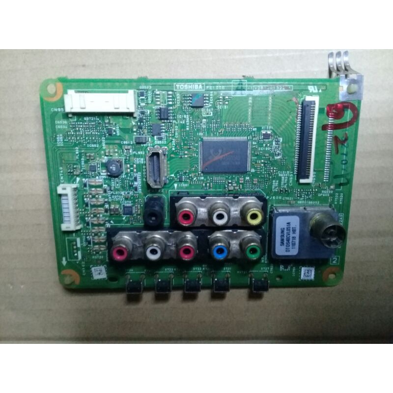 MB MESIN TV TOSHIBA 24HV10E2 MAINBOARD- MOTHERBOARD- MB TV LCD TOSHIBA 24HV10E2