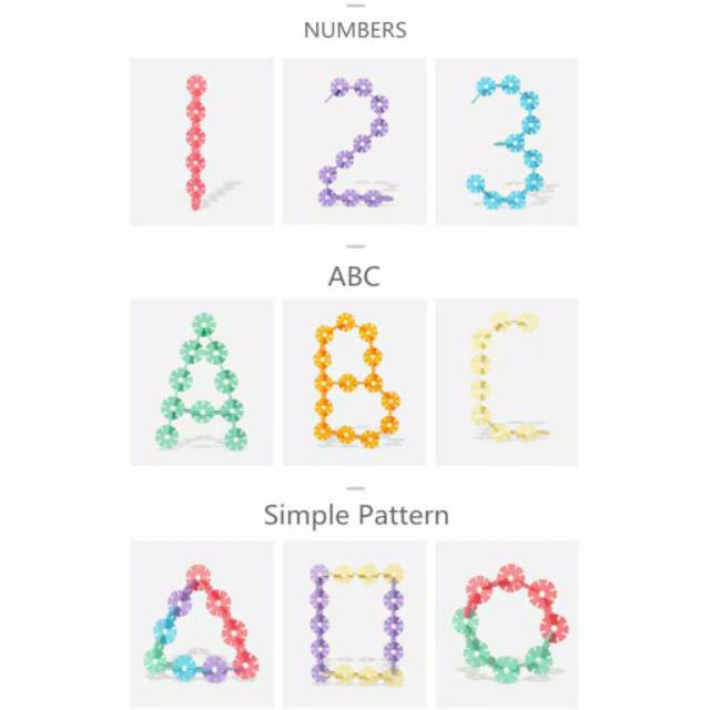 MAINAN EDUKASI ANAK LEGO MERONCE BOMBIK CREATIFE  MAINAN APE / MAINAN PAUD TK ALAT PERAGA EDUKATIF