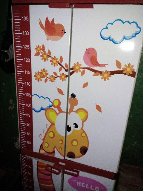 Lemari Plastik Lemari Pakaian Ssn 4 Kunci Motif Anak
