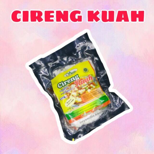 

CIRENG KUAH/CIKUH/CIRENG BANYUR