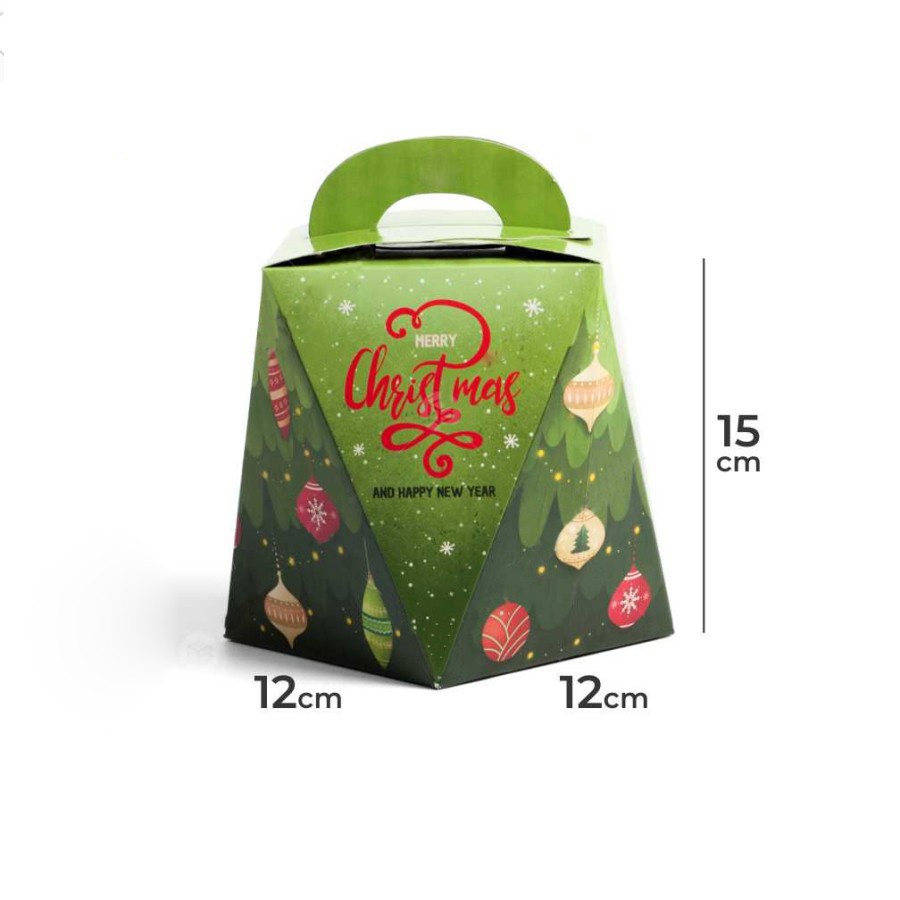 

Kardus Natal Jinjing Dus Toples Kue Kering Christmas Box Hijau Kotak Kemasan Gift Hampers Packaging