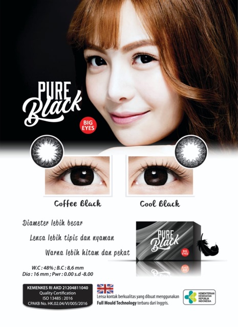 PURE BLACK 16,00mm