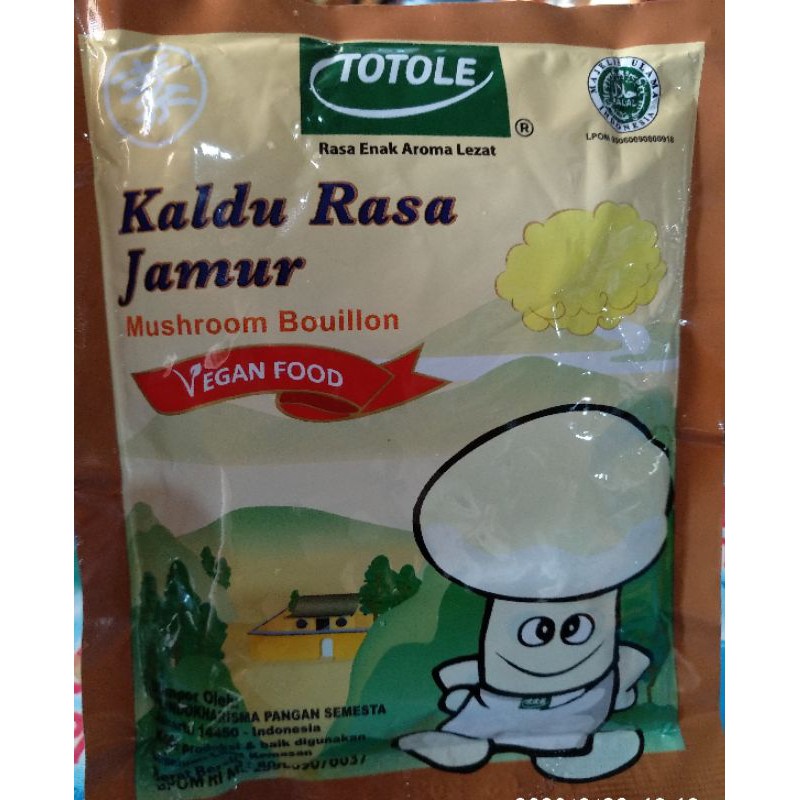 

Totole Kaldu Jamur 80gram Veganfood