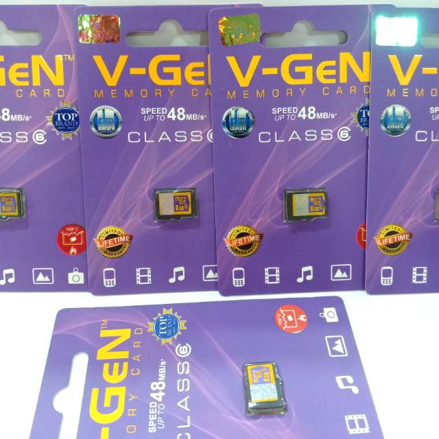 Memory V-Gen 8GB Original SD Card V-Gen 8GB Memory Card V-gen 8GB