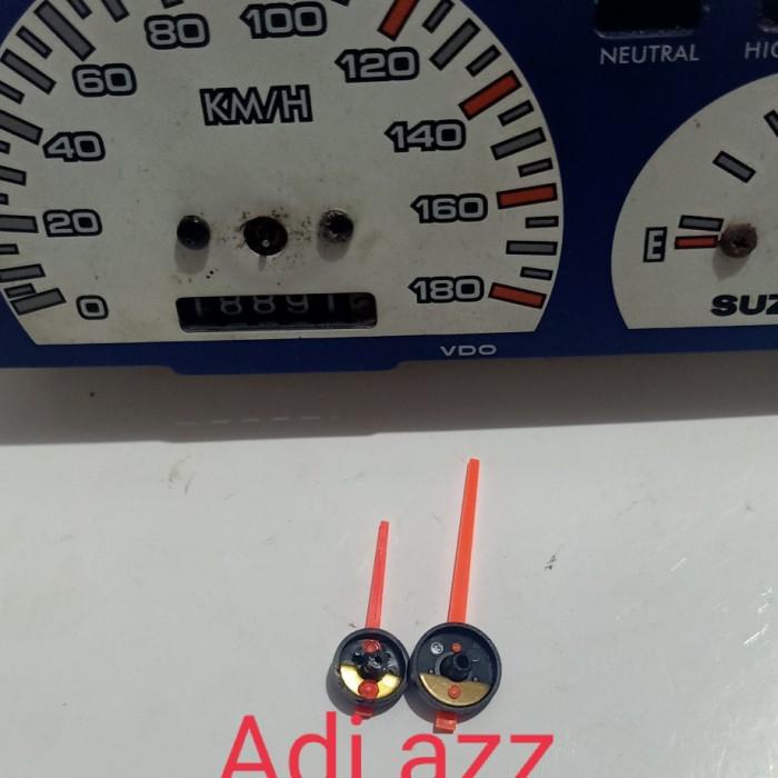 jarum speedometer spedo bensin km satria 2tak lumba ru warna orange