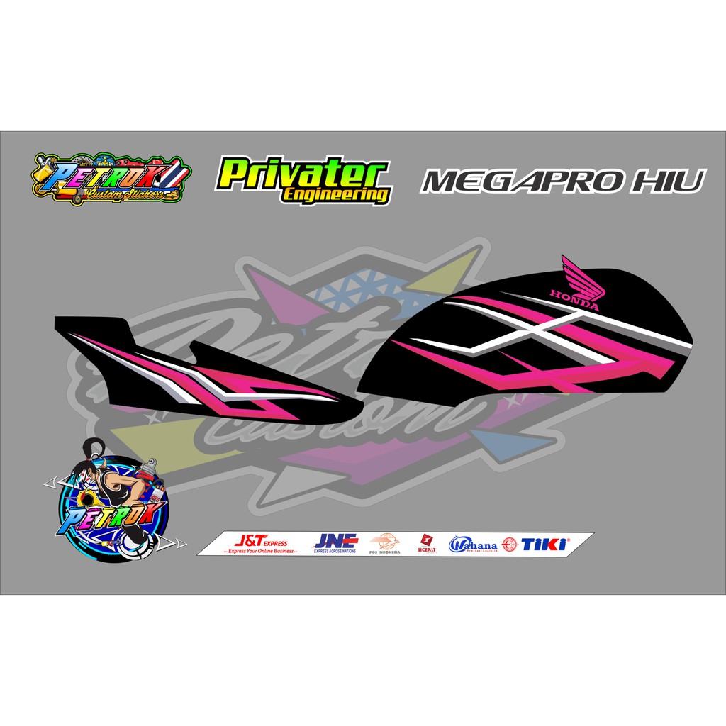 Striping Variasi Megapro Hiu Bisa COD Shopee Indonesia