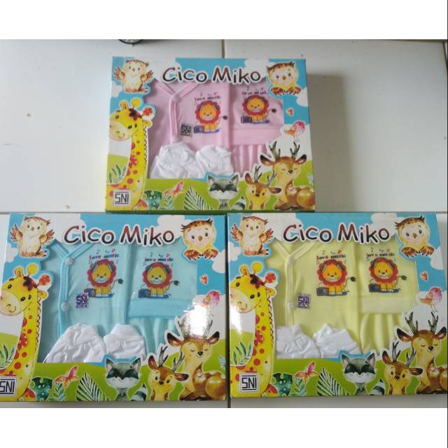 Pakaian Set Bayi Cico Miko