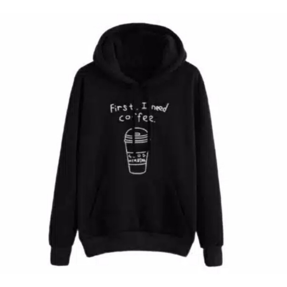Sweater Wanita Jf.Coffe Hoodie Wanita Keren Sweater Cewek Lengan Panjang Sweater Distro Murah-1