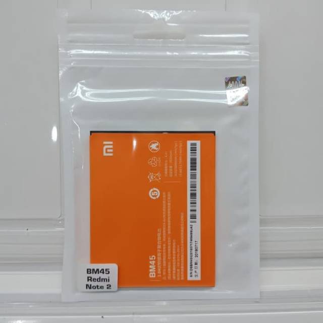 Baterai Batre Battery Xiaomi Redmi Note 2 BM45 BM-45 BM 45