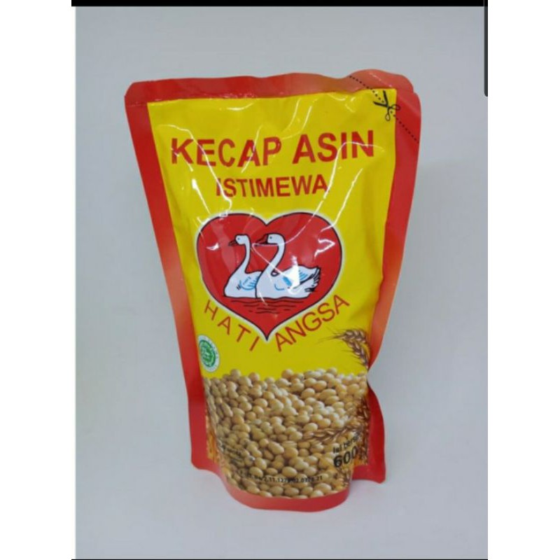 

Hati Angsa Kecap Asin Istimewa 600ml Pouch isi Ulang Halal