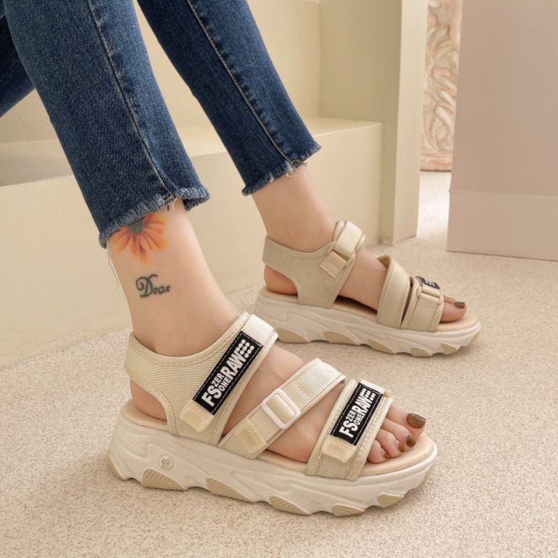 NF816 - Sandal Gunung Fashion Wanita Import