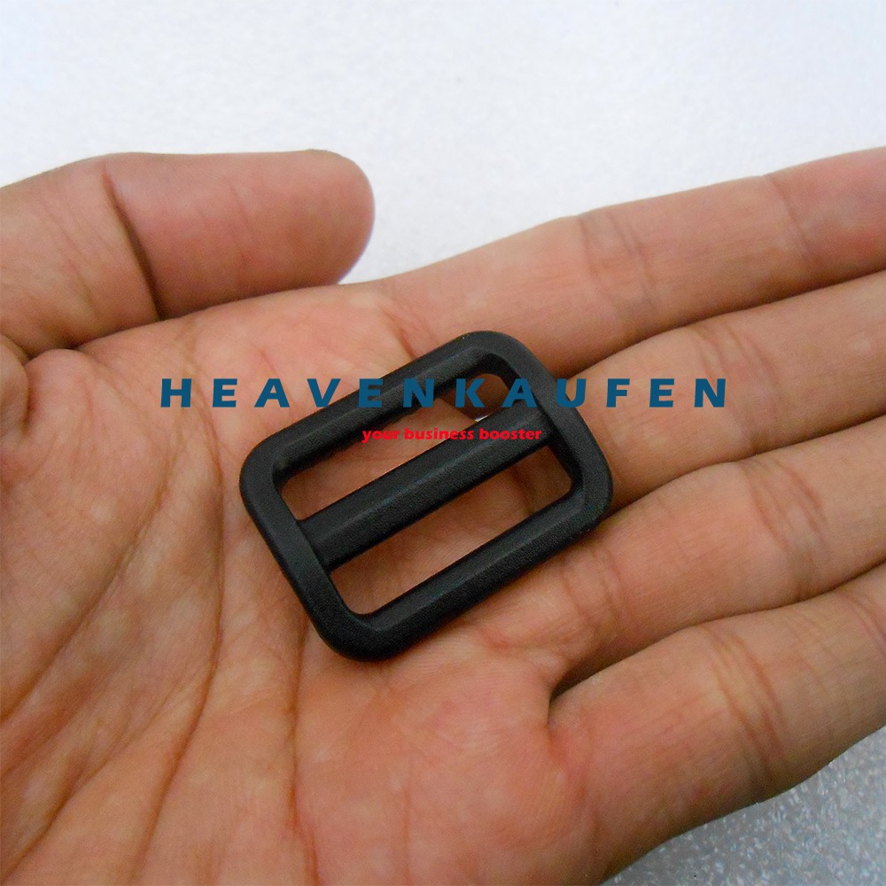 Ring Jalan Adjuster Merk YKK 2,5 cm Poly Acetal Bagus Kuat Berkualitas