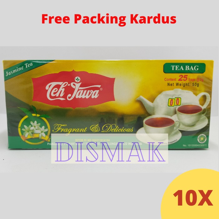 Teh Jawa Celup Jasmine 10 Pcs