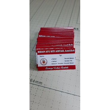 

etiket obat label obat ukuran 4x9,5 cm