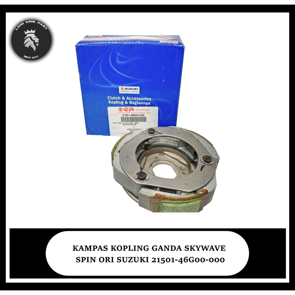 KAMPAS KOPLING GANDA  SPIN ORIGINALSUZUKI 21501-46G00-000