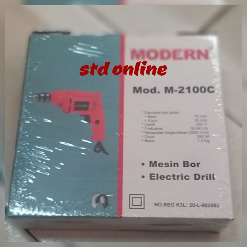 Bor listrik modern M2100C Bor besi listrik