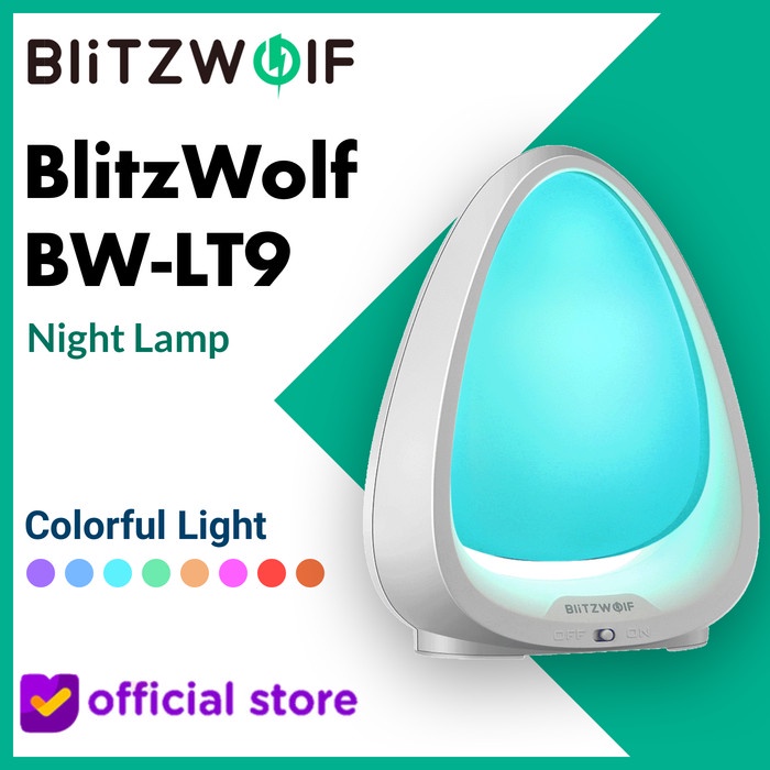 Blitzwolf Bw Lt9 Led Color Smart Night Light Lamp Lampu Tidur Malam