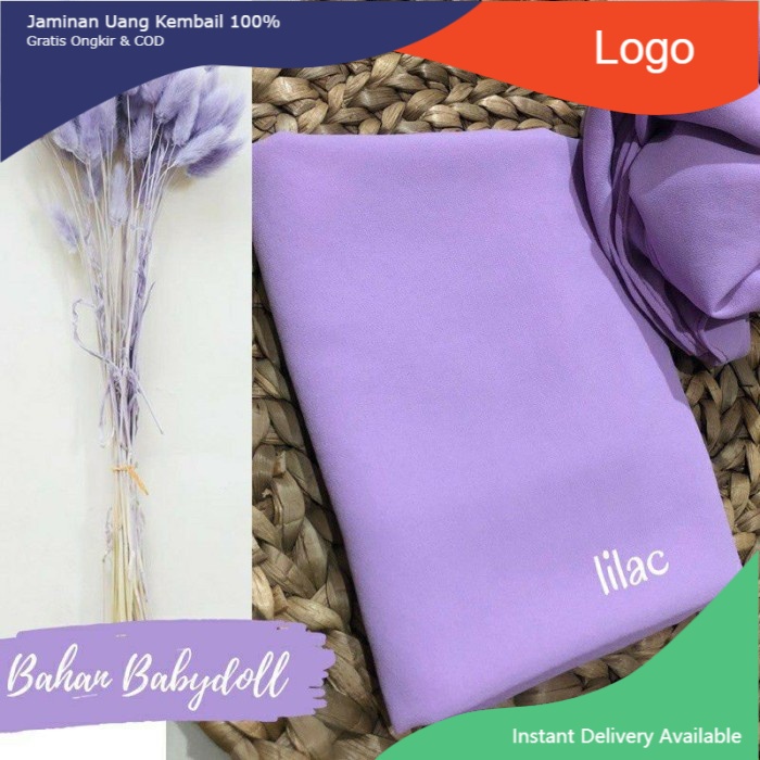 GAGA BLOUSE TOP / ATASAN MUSLIM KOREAN / Blouse Lilac Termurah - Pashmina Lilac