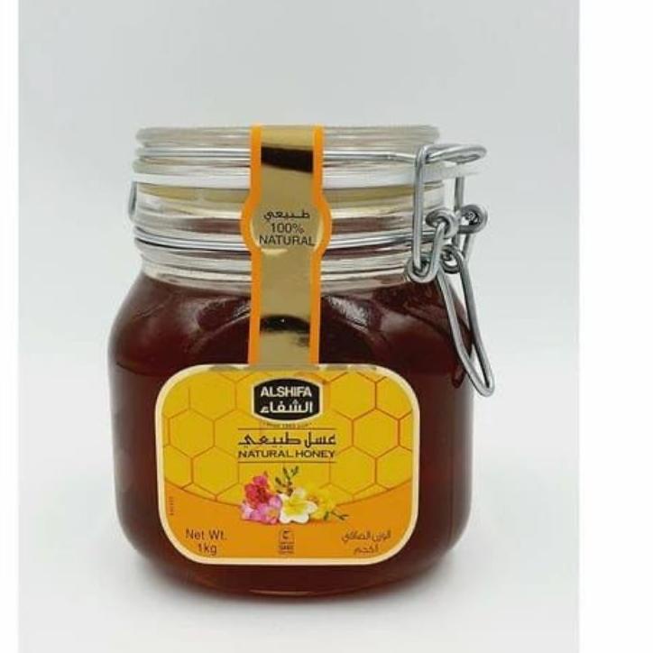 

Paket Ekslusif--Madu Al Shifa 1 kg Kemasan Kawat al shifa 1kg 1 kg Original 1000 gr gram Import Arab