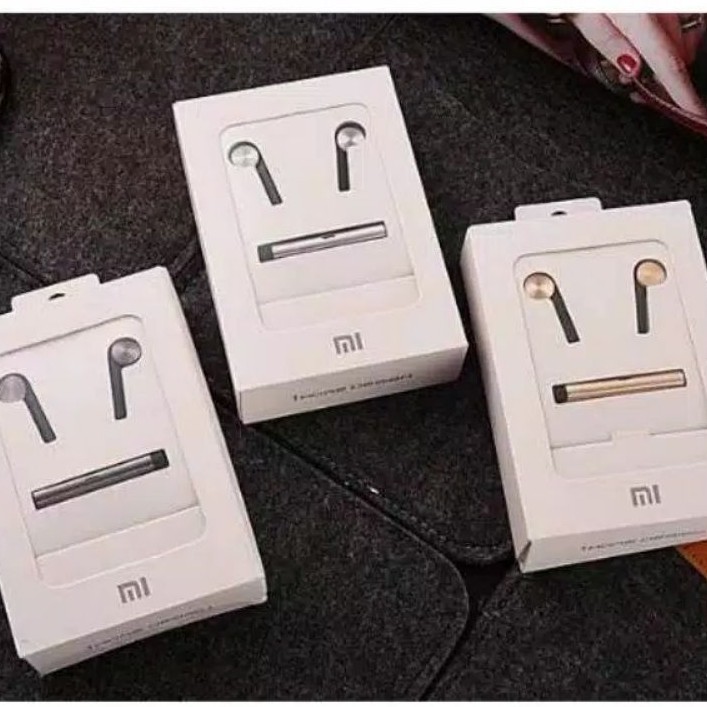 Hi-Res Headset Xiaomi Bass Stereo Earphone Xiaomi Redmi 9 9A 9C note 7 Note 8 [Piston7 Warna]