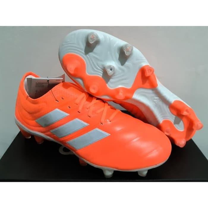 Sepatu Bola - Soccer Adidas Copa 19.1 Bright Mango - FG