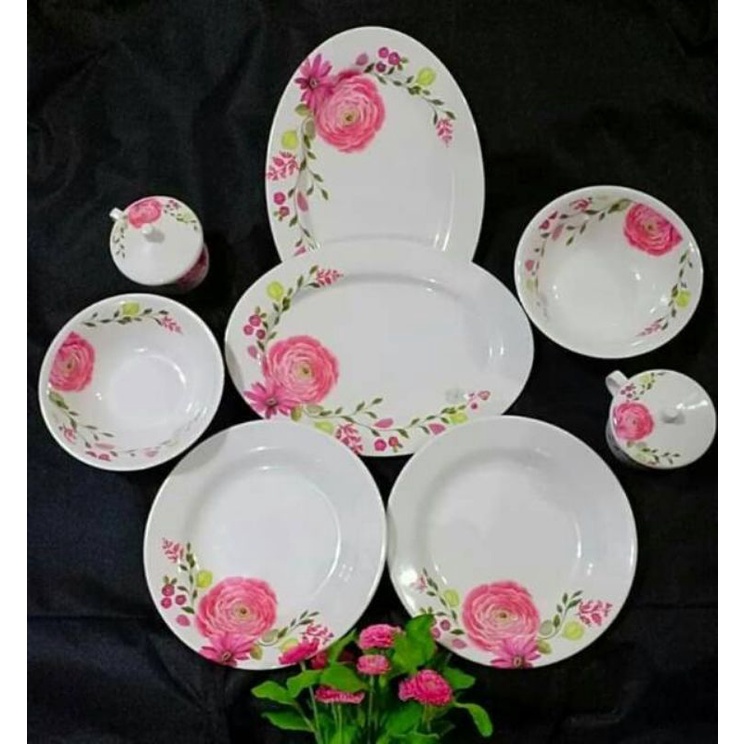 Set Onyx Seiv Elona Melamine Motif set of 10