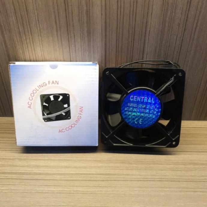 Cooling Fan AC 220V Kipas Komputer Pendingin Blower 12Cm Central rod14 Buru Order