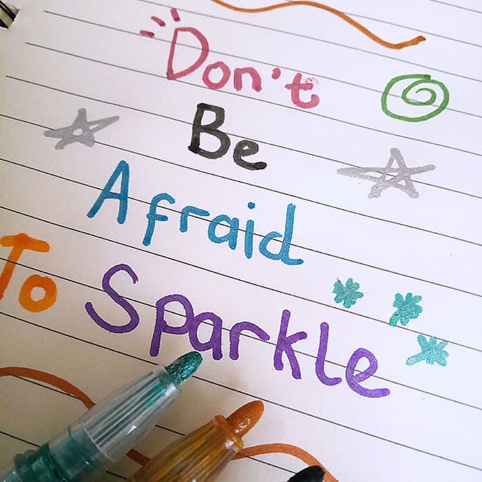 

1 pc Spidol Glitter Metalik / Highlighter COLNK - Cerah & Cepat Meresap