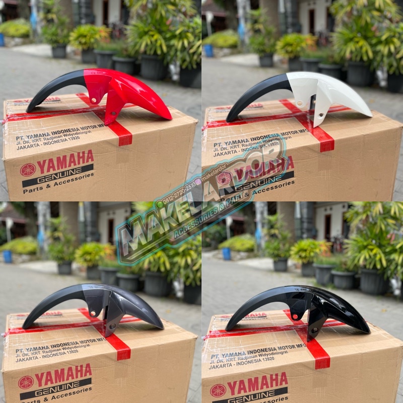 Jual Slebor depan R15 original Yamaha set breket m1 speed spakbor ...
