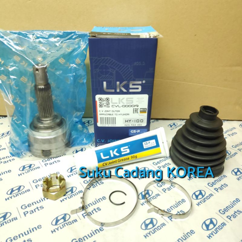 Jual Cv Joint Outer Kohel Luar As Roda Depan Hyundai Accent Verna Avega Getz Bimantara Cakra