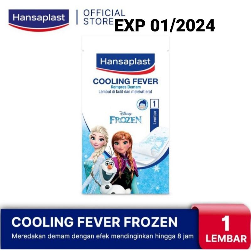 Hansaplast Cooling Fever Kompres Demam Frozen -EXP 2024