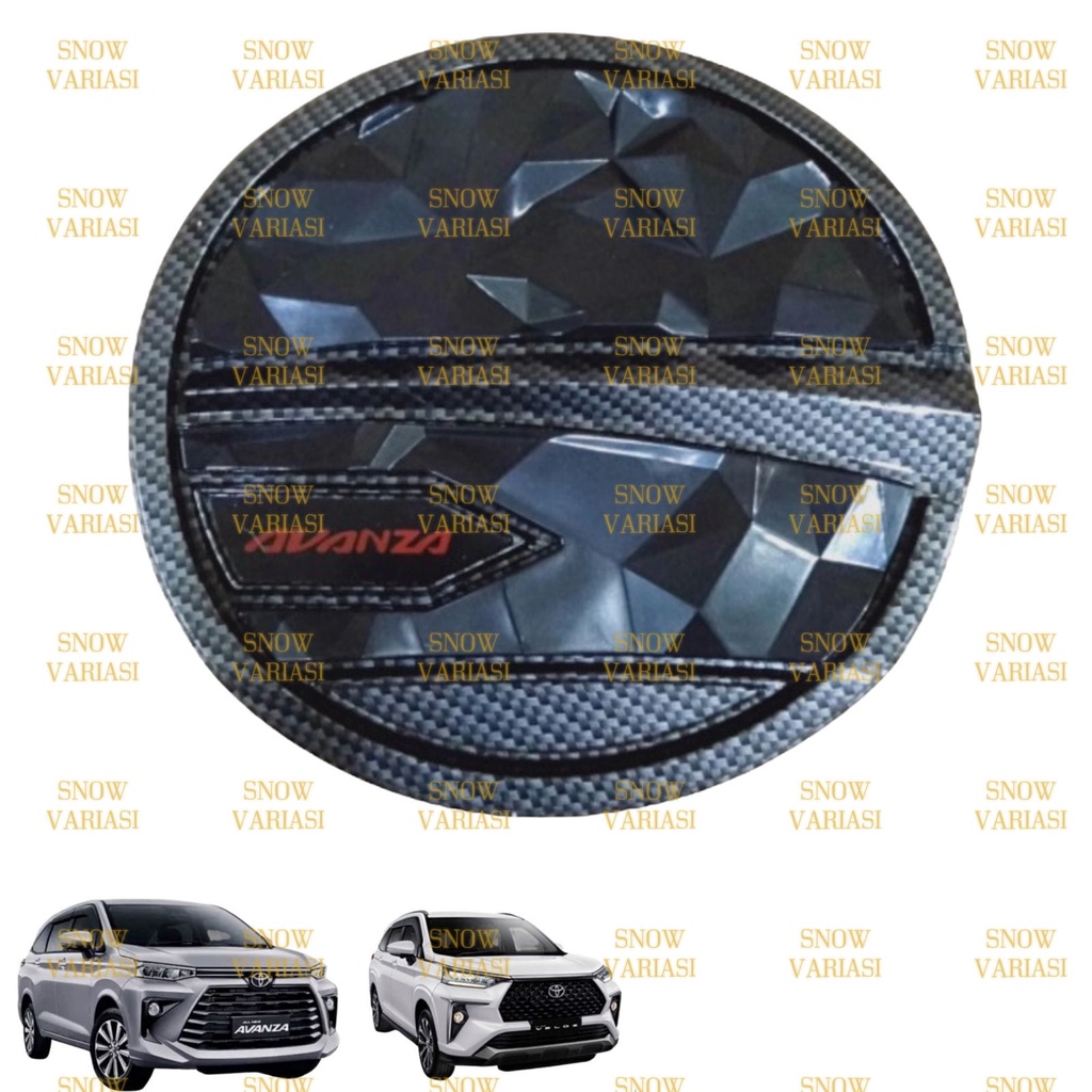 Tank Cover All New Avanza Veloz Xenia 2022 Up Carbon