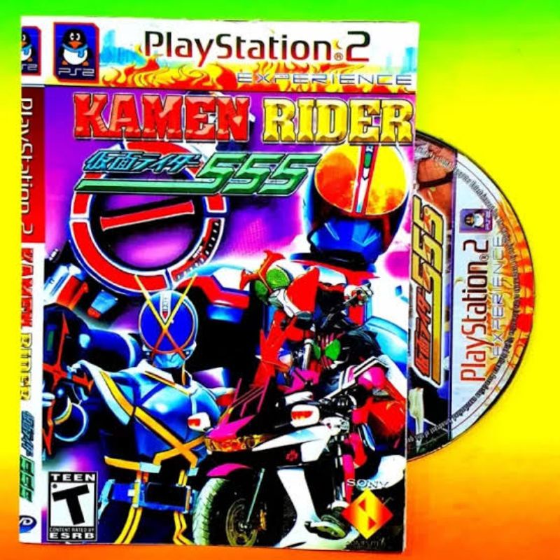 Kaset Ps 2 : KAMEN RAIDER 555