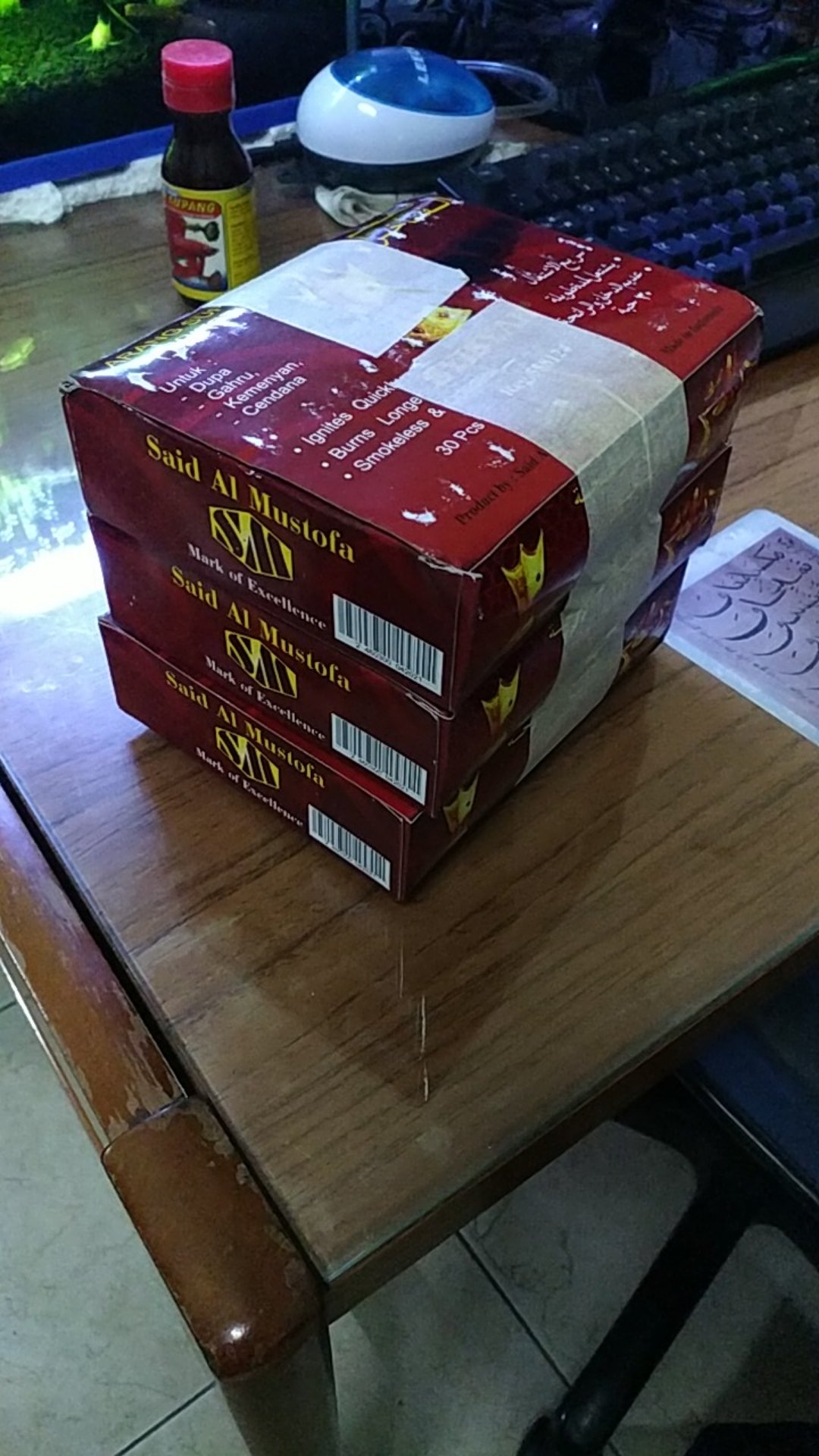 Arang Briket Syisyah Isi 30 Pcs / Keping