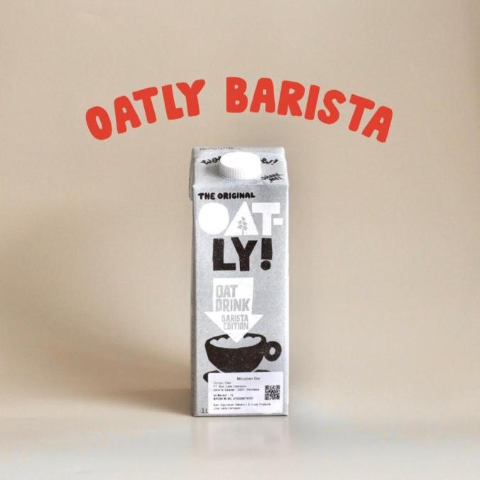 

BAYAR COD The Original OATLY | Barista Edition 1L - Oat Drink / Mylk / Milk