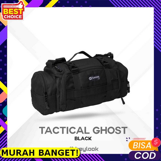 Tas Selempang Multifungsi Premium Slingbag Kulit Anti Air Kecil U1Y3 Polos Outdoor Keren Kain Waistb