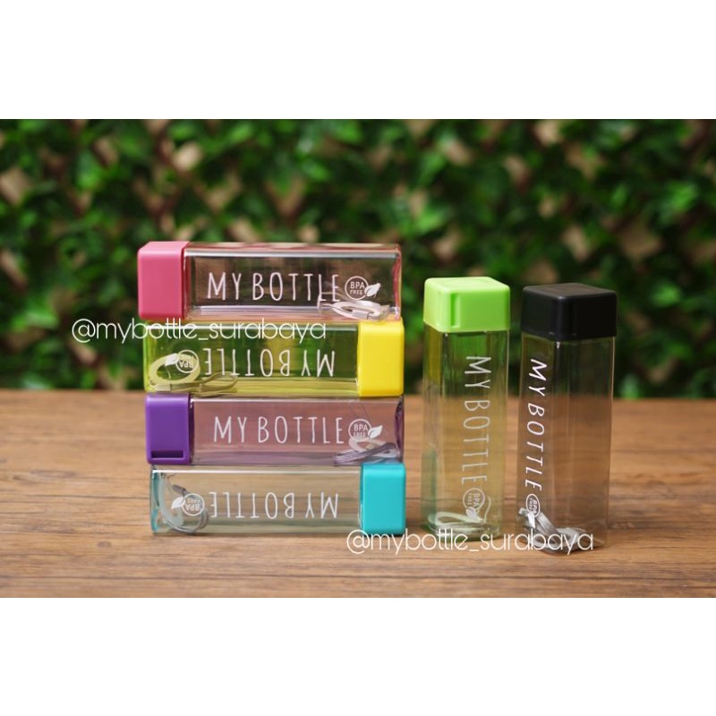 my bottle persegi,my bottle kotak,my bottle petak,souvenir nikah
