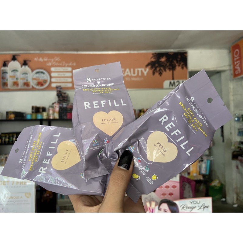 [ cuk ]refill cushion somethinc -- Somethinc Refill Copy Paste breathable cushion