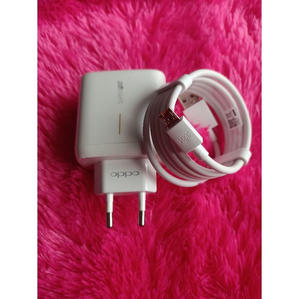 CHARGER OPPO SUPPORT VOOC 65WATT ORIGINAL 100% MICRO