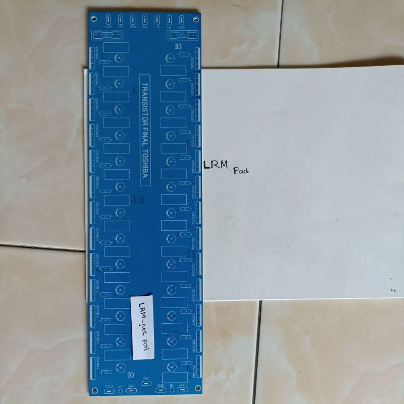 Pcb transistor final thosiba 3U 35cm